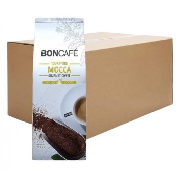 Boncafe Gourmet Ground Coffee Powder 200g  (12 Packets)