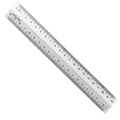 Plastic Ruler (20cm, 8")