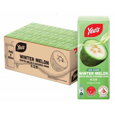 Yeo's Winter Melon Packet Drink 24'S 250ml