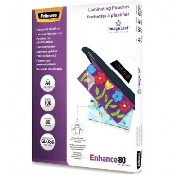 Fellowes 80MIC Laminating Pouch 100'S A4