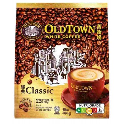 OldTown 3-in-1 White Coffee Classic (13 Sachets) 38g