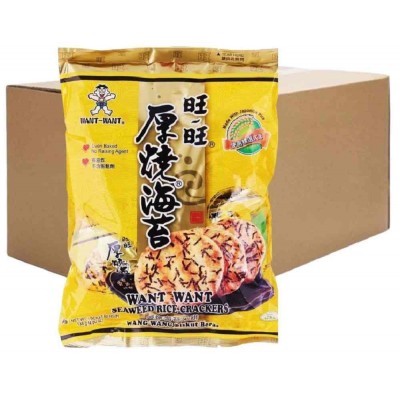 Want Want Seaweed Rice Cracker 102g (12 packets)