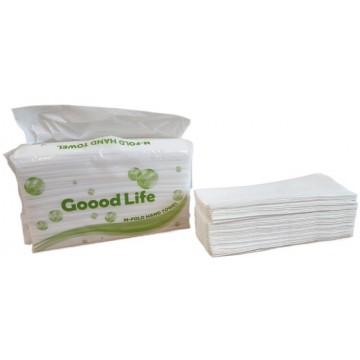 Gooodlife 1-Ply M-Fold Hand Towel (16 Packs) 250 Sheets