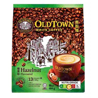 OldTown 3-in-1 White Coffee Hazelnut (13 Sachets) 35g