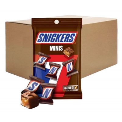 Snickers Mini Peg Pack 124.7g 12's