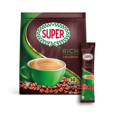 Super 3-in-1 Coffee Rich (30 Sachets) 18g
