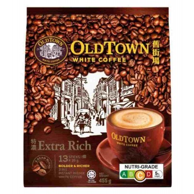 OldTown 3-in-1 White Coffee Extra Rich (13 Sachets) 35g