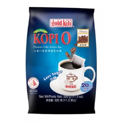 Gold Kili 2-in-1 Kopi O Less Sugar ( 20 Bags ) 16g