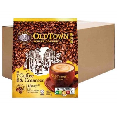 OldTown 2-in-1 Instant White Coffee & Creamer ( 20 Packs, 13 Sachets Each )