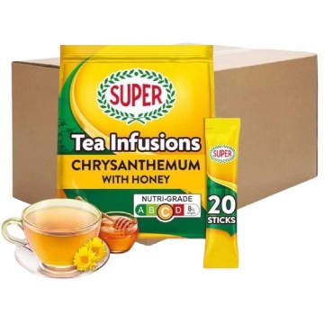 Super Honey Chrysanthemum Tea ( 24 Packs, 20 Sachets Each )