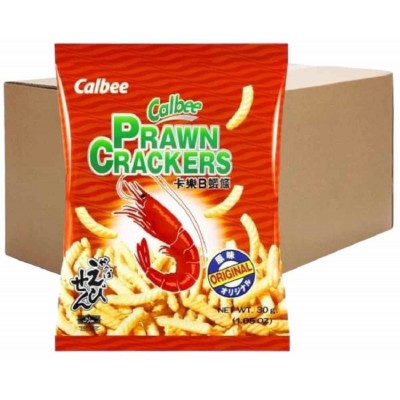 Calbee Prawn Cracker 25g (40 packets)