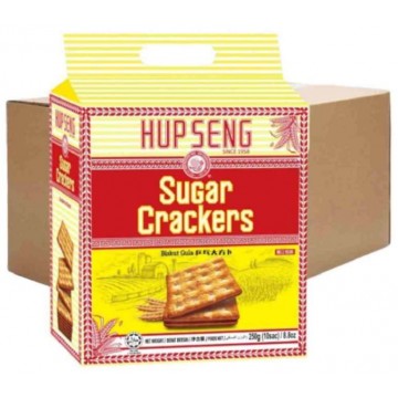 Hup Seng Sugar Crackers (12 Packets) 250g