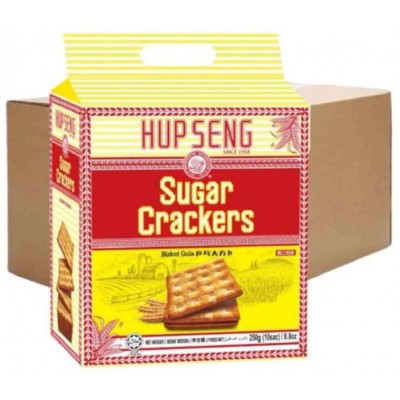 Hup Seng Sugar Crackers (12 Packets) 250g