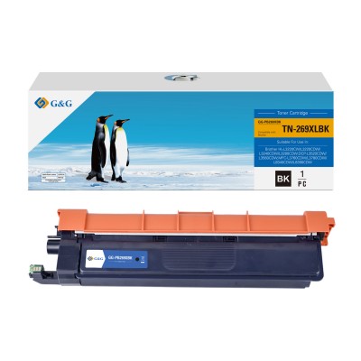 G&G Compatible Toner for Brother TN-269XL Black