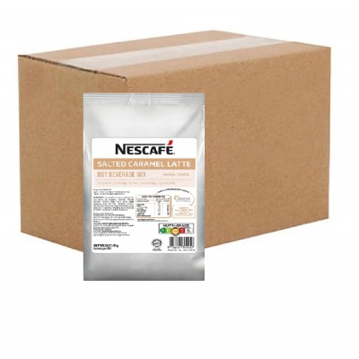 Nescafe Salted Caramel Latte 1KG  (16 Packs)