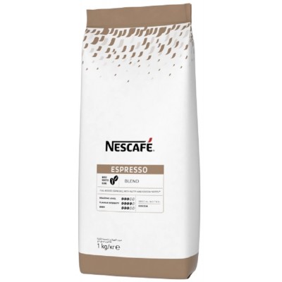 Nescafe Espresso Whole Roasted Coffee Beans 1Kg