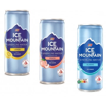 Ice Mountain Sparkling Water Can 325ml ( 24 Cans ) Ice Mountain Sparkling Water Can 325ml ( 24 Cans )
