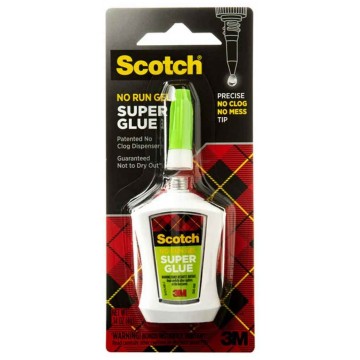 3M Scotch Advanced Formula Super Glue AD125 (Gel) Precision Applicator