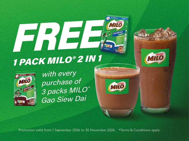 Milo Promo