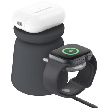 Belkin BoostCharge Pro 2-in-1 Wireless Charging Dock with MagSafe (15W)