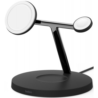 Belkin BoostCharge Pro 3-in-1 Wireless Charger with MagSafe (15W)
