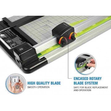 Carl DC-210N Heavy-Duty Rotary Trimmer A4 35 Sheets