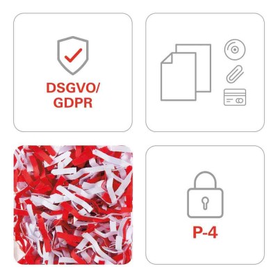 (Made In Germany) HSM Professional Shredder SECURIO-B24 Cross Cut 18 Sheets