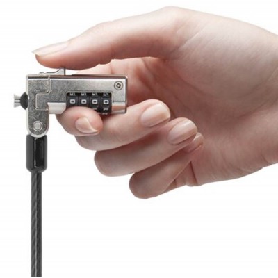 Kensington N17 Combination Laptop Lock for Wedge-Shaped Slots