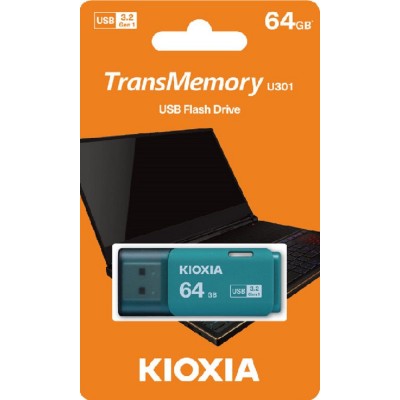KIOXIA Toshiba Hayabusa USB-3.2 Flash Drive 64GB
