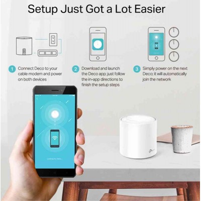 TP-Link Deco X20 AX1800 Whole Home Mesh Wi-Fi 6 System (3-Pack)