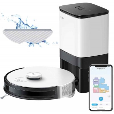 TP-Link Tapo-RV30 Plus LiDAR Navigation Robot Vacuum & Mop With Auto-Empty Dock