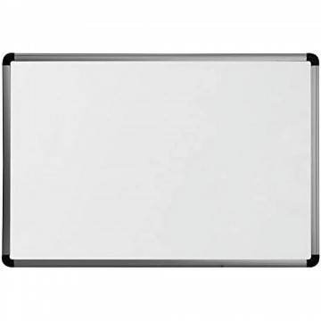 Basic Magnetic Whiteboard w/Marker Tray (120 x 180cm) Aluminium Frame