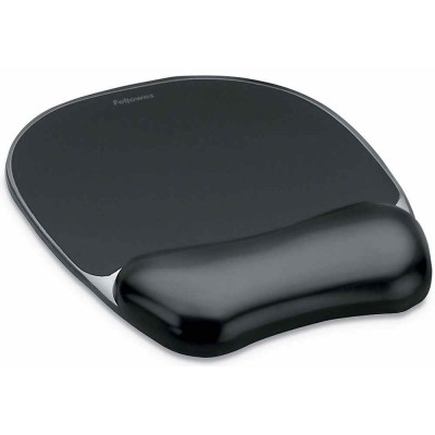 Fellowes Crystal Gel Mouse Pad Wrist Rest (20.2 x 23 x 1.5cm)