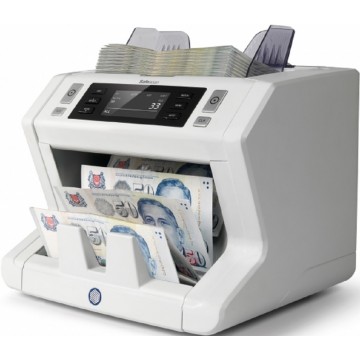 Safescan 2850 Professional Banknote Counter w/3-Point Counterfeit Detection