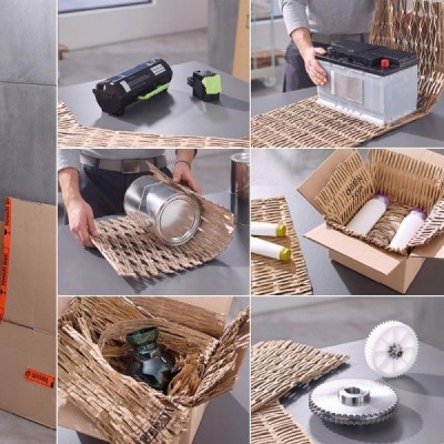 HSM ProfiPack-P425 Cardboard Perforator 3-Layer Packaging Machine (Three-Phase Current)