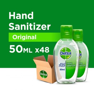 Dettol Original Instant Hand Sanitiser 50ml (48 Bottles)