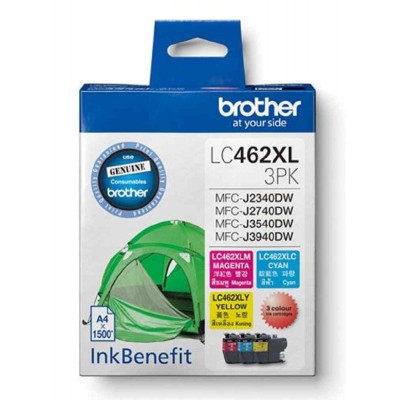 Brother Ink Cartridge (LC462XL-3PK) Colour