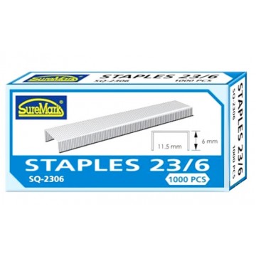 SureMark 23/6 Staples