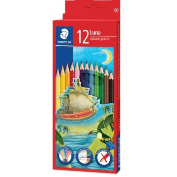 Staedtler Luna Coloured Pencils 12'S