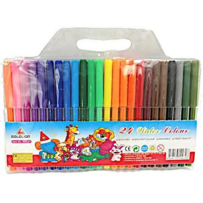 Goldlion Water Colour Magic Pen 24 Colours Set