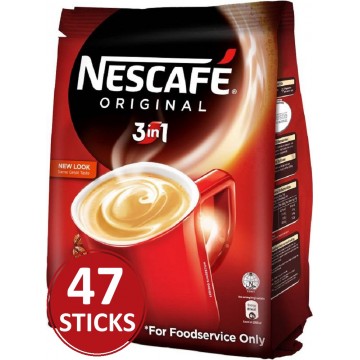 Nescafe 3-in-1 Original Instant Coffee (47 Sachets) 16.5g Nescafe 3-in-1 Original Instant Coffee (47 Sachets) 16.5g
