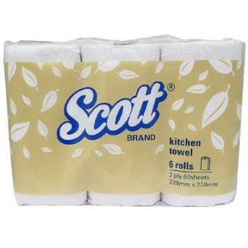 Scott Kitchen Towel 2Ply 6 Rolls