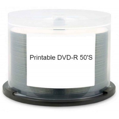 Printable Recordable DVD-R 50'S