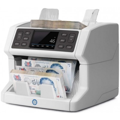 Safescan 2850 Professional Banknote Counter w/3-Point Counterfeit Detection