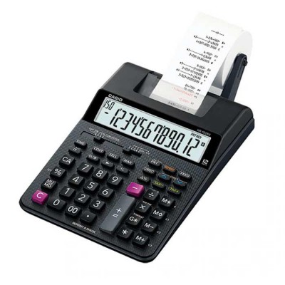 Casio Compact Printing Calculator (295 x 165 x 64.6mm) HR-100RC 12 Digits