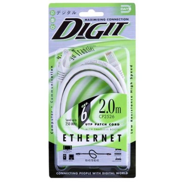 Daiyo Cat-6 Ethernet Cable 2.0m