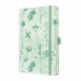 Sigel Jolie Hardcover Notebook A5 Lined Moss Botanical - 1