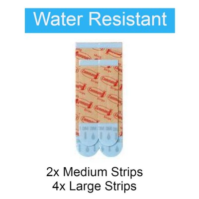 3M Command BATH22-ES Damage-Free Hanging Assorted Water Resistant Strips