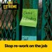 3M Post-it Extreme Notes (3" x 3") 3'S Water-Resistant - 3