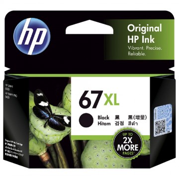 HP Ink Cartridge (67XL) Black